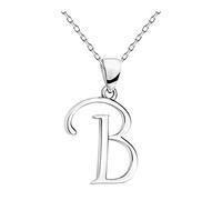 Sofia Milani - Collar para Mujeres en Plata de Ley 925 - Colgante de B Carta - 50341