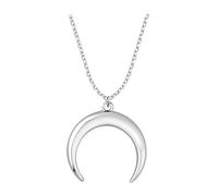 Sofia Milani - Collar para Mujeres en Plata de Ley 925 - Colgante de Luna - 50236