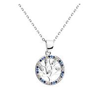 Sofia Milani - Collar para Mujeres en Plata de Ley 925 - con Circonita - Colgante de Árbol de la Vida - 50384