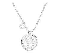 Sofia Milani - Collar para Mujeres en Plata de Ley 925 - con Circonita - Colgante de Círculo Retícula - N0796