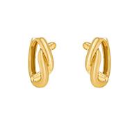 SOFIA MILANI - Pendientes para Mujeres en Plata de Ley 925 - Chapados en Oro - Creole de Curvado - E3043