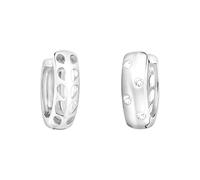 SOFIA MILANI - Pendientes para Mujeres en Plata de Ley 925 - Con Circonitas - Creoles - E0784