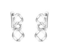 SOFIA MILANI - Pendientes para Mujeres en Plata de Ley 925 - con Circonitas - Pendiente Colgante de Geometría - E2652