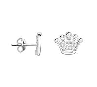 SOFIA MILANI - Pendientes para Mujeres en Plata de Ley 925 - con Circonitas - Pendientes de Corona - 20237