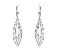 SOFIA MILANI - Pendientes para Mujeres en Plata de Ley 925 - Pendiente Colgante de Adorno Oval - E2072