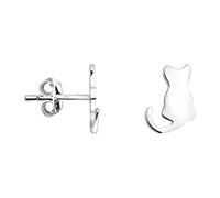 SOFIA MILANI - Pendientes para Mujeres en Plata de Ley 925 - Pendiente de Botón de Gato - E1839