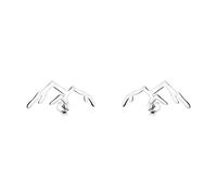 SOFIA MILANI - Pendientes para Mujeres en Plata de Ley 925 - Pendiente de Botón de Montaña - E1901