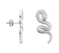 SOFIA MILANI - Pendientes para Mujeres en Plata de Ley 925 - Pendiente de Botón de Serpiente - E1283
