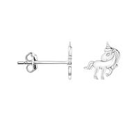 SOFIA MILANI - Pendientes para Mujeres en Plata de Ley 925 - Pendiente de Botón de Unicornio - 21121