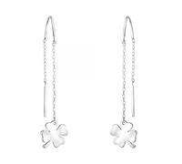 SOFIA MILANI - Pendientes para Mujeres en Plata de Ley 925 - Pendiente de Cadena de Trébol Barra - E2678