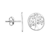 SOFIA MILANI - Pendientes para Mujeres en Plata de Ley 925 - Pendientes de Arbol de la Vida - 21084