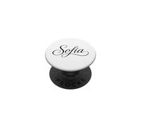 Sofía Nombre Mujeres Elegante Lindo Esposa Elegante Chica Novia GF PopSockets PopGrip Adhesivo
