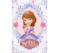 Sofia the First Póster Rosette, tamaño Grande, Multicolor
