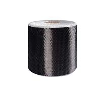 SOFIALXC Tela de fibra de carbono completa de 200 g/m2, 20 cm x 500 cm