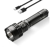 Sofirn C8L Linterna LED 3100 lúmenes, tipo C, recargable, superbrillante, con potente linterna táctica para búsqueda doméstica, al aire libre, camping, senderismo, montañismo