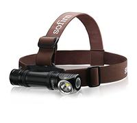 Sofirn Linterna de cabeza recargable HS40, superbrillante de 2000 lúmenes, alimentación LED con linterna impermeable IPX-8, perfecta para correr, pescar, acampar