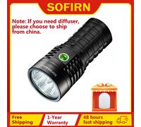 Sofirn Q8 Plus linterna LED súper potente 16000lm USB C recargable 21700 Anduril 2,0 antorcha XHP50B carga inversa