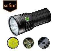 Sofirn Q8 Plus linterna LED súper potente 16000lm USB C recargable 21700 Anduril 2,0 antorcha XHP50B carga inversa
