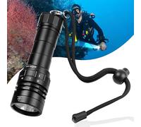 Sofirn SD05 - Luz de buceo de 3000 lúmenes, linterna subacuática superbrillante, IPX8 impermeable de 100 m, interruptor de anillo magnético, 4 modos para buceo nocturno, cueva