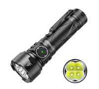 Sofirn SR15 Linterna LED Recargable, 4500 Lúmenes, 510 m Alcance, Linterna Tactica con 8 Modos, USB-C, IPX8 Impermeable, Base Magnética, Clip y Diseño Compacto para Trabajo, Emergencias y Uso Diario