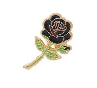 Sofisticado broche de solapa con diseño de rosas que añade un toque de elegancia a cualquier atuendo u ocasión, regalo para amantes de las flores, talla única, como se describe