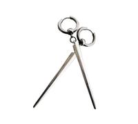 Sofisticados aretes con colgante de cono moderno para adultos que buscan estilos únicos y sabor, joyería de moda para mujer