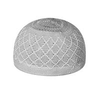 Sofisticados sombreros unisex únicos desgastados elegantes sombreros ajustables para exteriores para adultos, mujeres, hombres, musulmanes culturales, Gris 1, Talla única