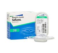 SofLens 38 lentillas, mensuales, 6 unidades, -05,00 | Bausch + Lomb, esféricas, superficie repelente a las proteínas, lente de contacto de hidrogel, mensuales, 8.4 BC, 14.00 DIA
