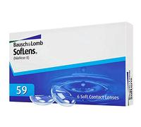SofLens 59 BAUSCH + LOMB lentillas mensuales esféricas, 6 unidades / 8.6 BC / 14.20 DIA / -01,25
