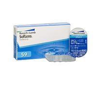 SofLens 59 BAUSCH + LOMB lentillas mensuales esféricas, 6 unidades / 8.6 BC / 14.20 DIA / +03,75