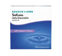 SofLens Daily Disposable BAUSCH + LOMB lentillas diarias esféricas, 90 unidades / 8.6 BC / 14.20 DIA / -00,25