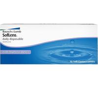 SofLens Daily Disposable lentillas, diarias, 30 unidades, -01,50 | Bausch + Lomb, esféricas, lentes de contacto de hidrogel, corrección visión, lentillas diarias, 8.6 BC, 14.20 DIA