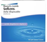 SofLens Daily Disposable lentillas, diarias, 90 unidades, +00,75 | Bausch + Lomb, esféricas, lentes de contacto de hidrogel, corrección visión, lentillas diarias, 8.6 BC, 14.20 DIA