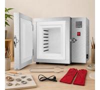 Soflightmok Horno Eléctrico de Mesa 1500W para Eliminación de Cera,800°C