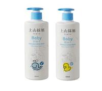 SOFNON - Tsaio Baby 2-In-1 Shampoo & Body Wash Baby Powder - 500ml