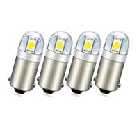 SOFOC BA9S T4W 12V LED Bulb blanco para luz techo auto luz mapa matrícula luz lateral testigo industrial 4Pcs