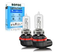 SOFOC HS5X Bombilla Halógena para Faro de Moto Todo Terreno 12V 35/35W 4000K Blanco Cálido Resistente a Vibraciones para Motocicleta ATV Vehículo Off-Road Coche 2Pcs