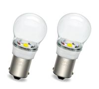 SOFOC P21W 1156 BA15S A25 Bombilla LED Blanco Luz Marcha Atrás Coche Luz de Circulación Diurna 6V 12V 24V 6-30V AC/DC Compatible Luz Techo Autocaravana 2Pcs