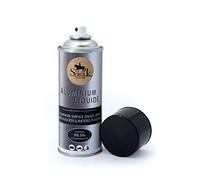 Sofolk - Aluminio líquido - Renovación, protección de cualquier superficie metálica, plástico, listo para usar, resiste hasta 800 °C. Spray 400ml