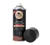 Sofolk - Pintura para cuero con barniz integrado - Recoloración de cuero dañado, rayado y descolorido: volante, asiento de coche, sofá, zapatos - Spray 400ml - 03-Anthracite