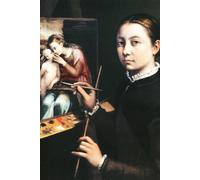 Sofonisba Anguissola - Self-Portrait at the Easel | Lined Notebook: Classic Art Journal | Renaissance Masterpiece Collection | 150 Lined Pages (7x9 inches)