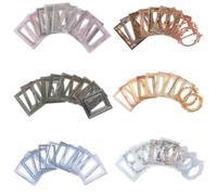 SOFPLATE 120 pieza de 6 estilos de Pegatinas de Marco Retro para Álbumes de Recortes Pegatinas de Borde Vintage de Colores para Álbumes de Fotos Antiguos de PET Etiquetas de Papel Huecas Juegos de Cal