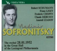 Sofronitsky Vladimir - The Recital 28.01.1952 in the