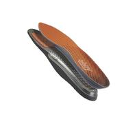 SofSole Airr Plantillas - Amortiguación Definitiva | Gris/Naranja; EU 36-38; diseño fino; cápsulas de aire SKYDEX para máxima amortiguación - para todo tipo de calzado