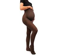 sofsy Medias Opacas de Maternidad - Ajuste súper cómodo para todas las etapas del embarazo 50 den Cappuccino 4 - Large