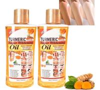 Soft 7 Turmeric Oil, Soft 7 Oil 200ml, Body Oil, Turmeric BodyOil, Natural Moisturizing BodyOil for All Skin Types, Relieve Dryness (2pcs, 1)