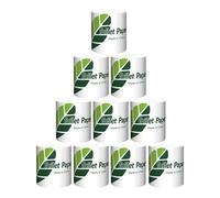 Soft and Strong Toilet Paper | 10 Rolls of Premium Soft Toilet Paper | Pack of 10 Bath Tissue Rolls | Multi-Use Kitchen and Bathroom Paper | Perfect for Family Homes and Everyday Needs