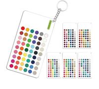 Soft Autumn Color Palette Card - 6-Piece Match Analysis, Draping Kit
