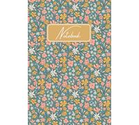 Soft Autumn | Retro Floral Lined Notebook: A Seasonal Notebook from the Penrose Paper Co. Collection