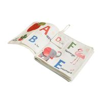 Soft Baby Book - Interactive Sensory Cloth Toy for Babies with Colorful Visual Stimulation, Safe Materials for Play, Learning, and Early Development in Outdoor Use, 9.45x6.69x0.98 inches